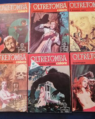 "Oltretomba Colore" fumetti vintage erotici anni70