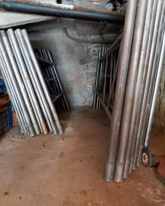 Impalcatura completa in acciaio zincato