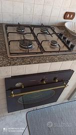 piano cottura a gas + forno elettrico
