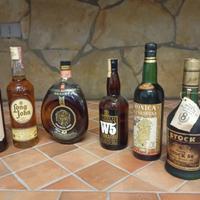 Lotto 6 bottiglie Vintage da collezione