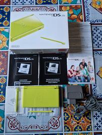 Nintendo DS Lite - Verde Lime - KIT COMPLETO