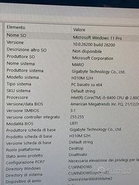 H310m sh + i5 8400
