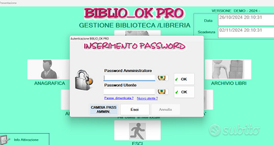 GESTIONE BIBLIOTECA-LIBRERIA