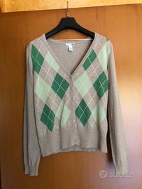 Cardigan donna tg M 100% cotone