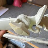 2 bracci per tenda da ringhiera