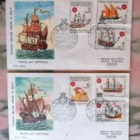 FDC 1968 Sovrano Militare Ordine di Malta - Navi