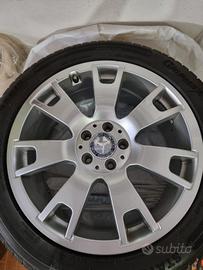 Cerchi in lega (4) Mercedes 19" gommati neve