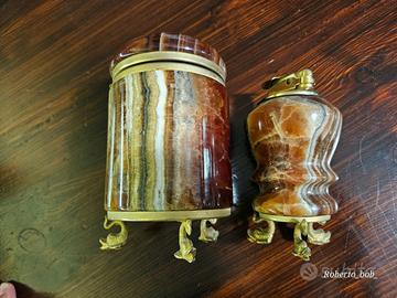 kit accendino vintage da tavolo