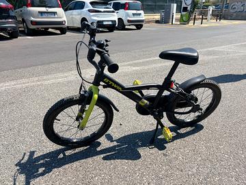 Bici bimbo Btwin taglia 16