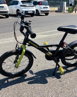 Bici bimbo Btwin taglia 16