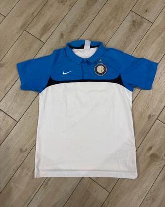 t-shirt nike vintage bianca-azzurra taglia M
