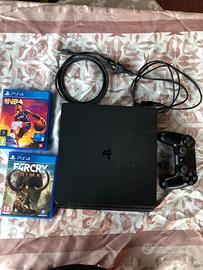 Ps4 slim+controller+2 giochi