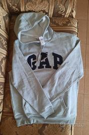 Felpa con cappuccio Gap grigia