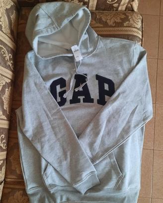Felpa con cappuccio Gap grigia