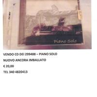 CD dei 299488 - Piano solo