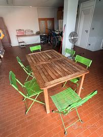 Set Tavolo da Giardino