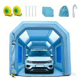 Tenda di Verniciatura Gonfiabile per Auto Moto