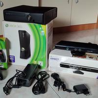 Xbox 360 con sensore Kinect + giochi