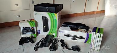 Xbox 360 con sensore Kinect + giochi