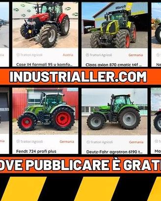 Trattori agricoli di tutte le marche