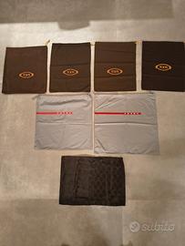 set sacchetti porta scarpe 