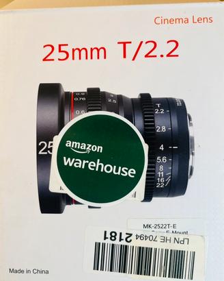 Meike 25mm Sony e-mount