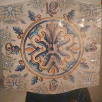 Orologio con Maioliche