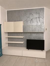 Parete attrezzata moderna 245cm condizioni ottime