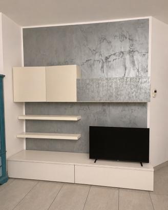 Parete attrezzata moderna 245cm condizioni ottime