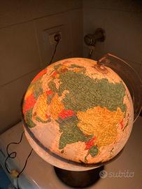 Mappamondo Luminoso Vintage 36cm - 
