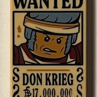 Lego One Piece Locandine Wanted