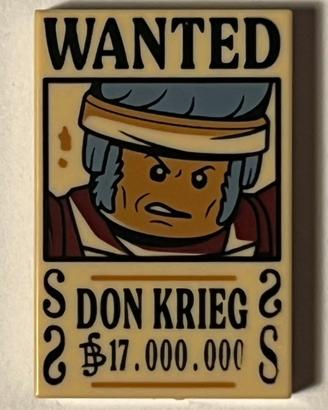 Lego One Piece Locandine Wanted