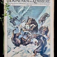 La Domenica del Corriere 17 marzo 1957 Fogazzaro