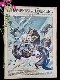 La Domenica del Corriere 17 marzo 1957 Fogazzaro