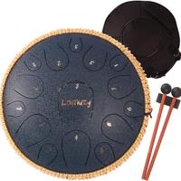 Lomuty Steel Tongue Drum, 13 Pollici 15 Note D Mag