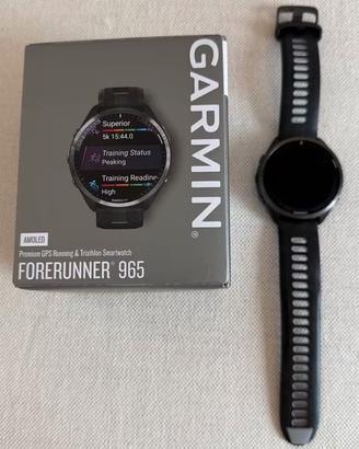 Garmin Forerunner 965 nero