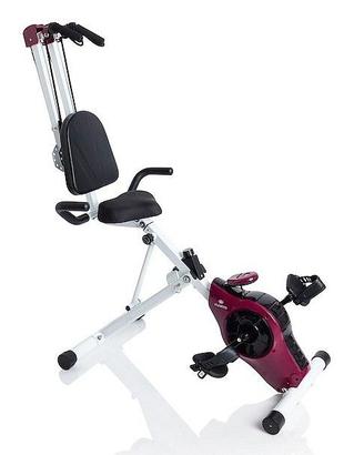 Cyclette pieghevole