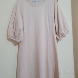 vestito beige