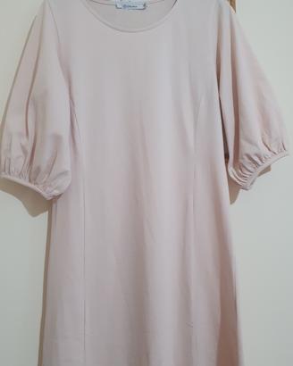 vestito beige