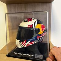 Casco da collezione HJC mini Austin GP Red Bull