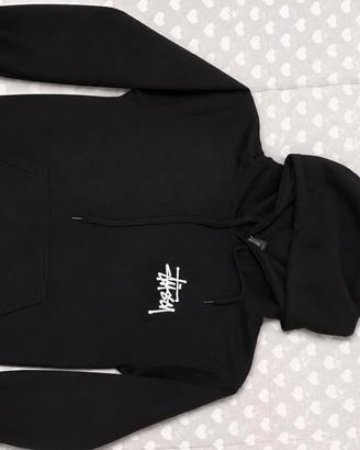 felpa stussy nera
