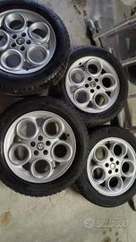  alfa 156 gomme nuove 205 55 16 con cerchi  