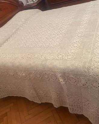 Coperta matrimoniale all uncinetto