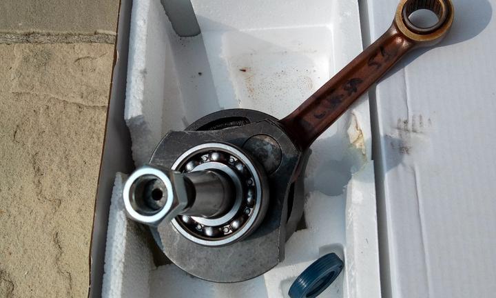 Albero motore, Biella, Volano 