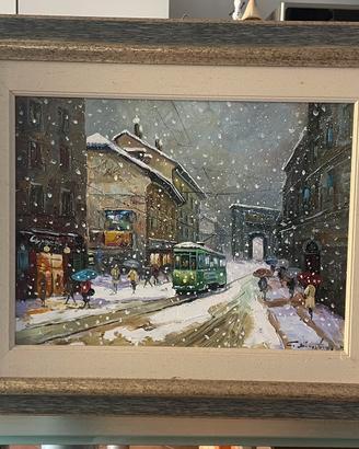 Quadro l’arco di porta ticinese
