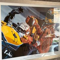 Stampa numerata limitata senna mansell  arredo