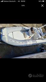 Gommone Eurmarine 4,80m motore Johnson 40cv 2tempi