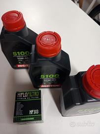 olio e filtro tagliando 