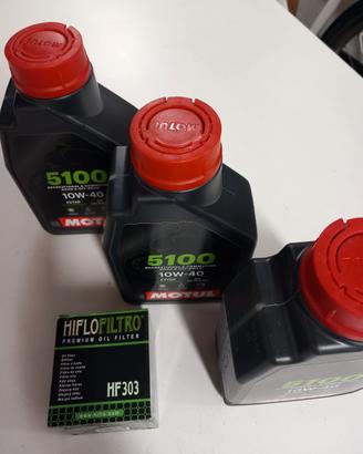 olio e filtro tagliando 