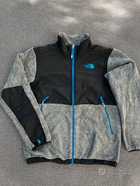 Giacca Pile The North Face Denali Grigia Nera S